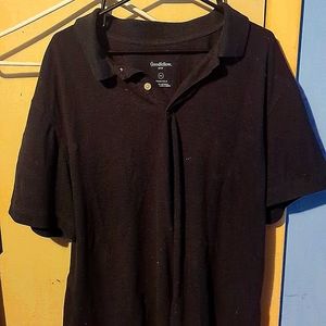 Goodfellow black polo, XXL